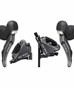 Shimano GRX ST-RX810 Brake/Shift Lever Combination 2x11 Speed With BR-RX810 Disc Brake Calipers